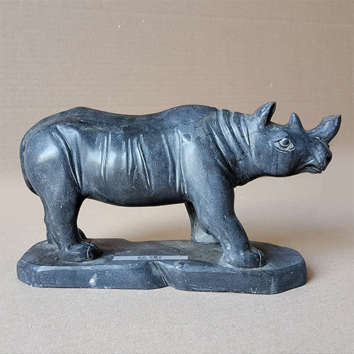 검은코뿔소 돌조각 작품(CH7001)