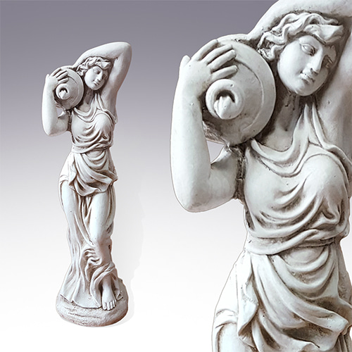 유럽 여인 조각 작품(석상)(DA-7704)