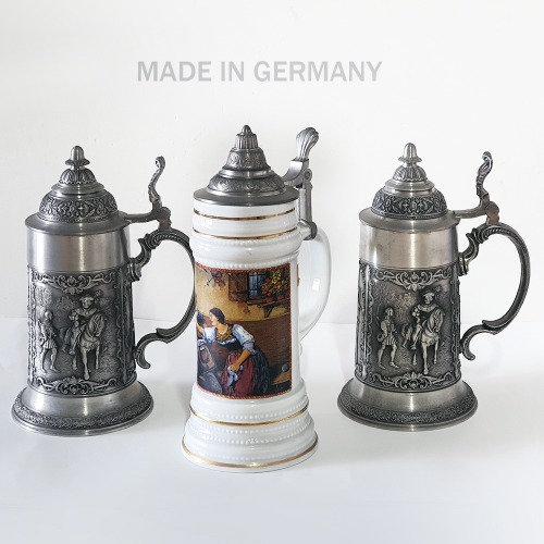 독일산 주석 맥주잔3EA(151011)