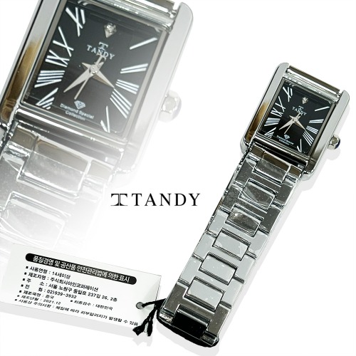 (미사용)탠디(TANDY)메탈 여성용손목시계(213010)