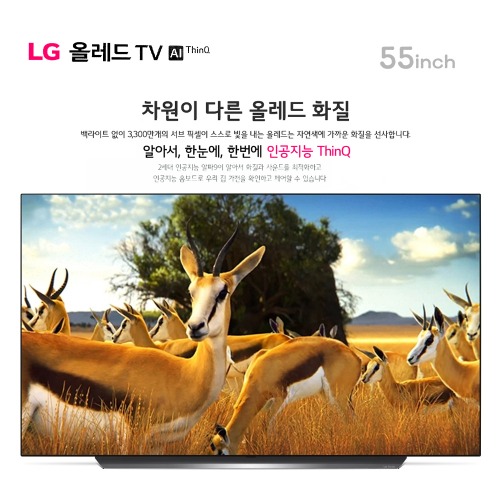 엘지 LG 올레드 AI ThinQ 55인치 TV(OLED55C9CNA)(281212)