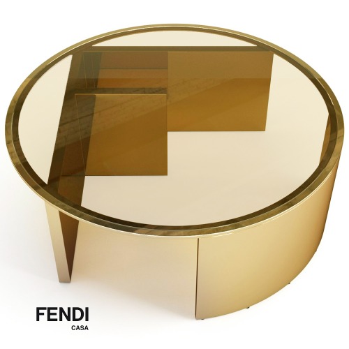 이태리 팬디(FENDI)까사 원형 탁자(375110)